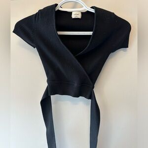 Aritzia Wilfred All Tied Up Top